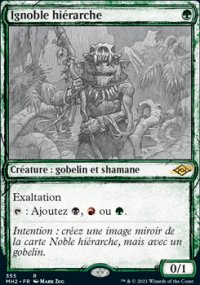 Ignoble hiérarche - Modern Horizons II