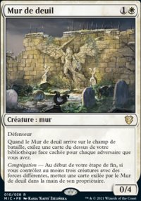 Mur de deuil - 