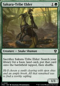Sakura-Tribe Elder - Murders at Karlov Manor Commander Decks