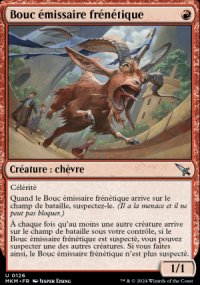 Bouc missaire frntique - 