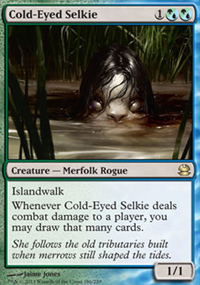 Selkie aux yeux glacés - 
