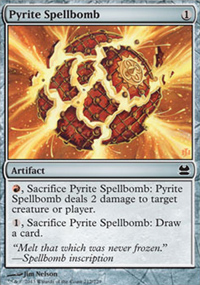 Bombe à sortilèges de pyrite - 