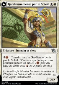 Gardienne bnie par le Soleil<br>Conqurante bnie par le fourneau