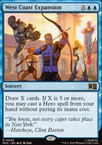 West Coast Expansion - Marvel Super Heroes Commander Decks