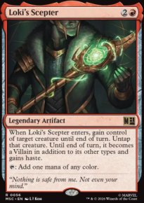 Loki's Scepter - Marvel Super Heroes Commander Decks