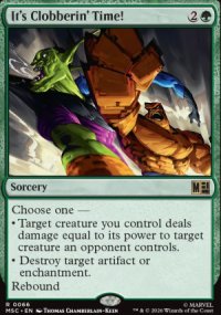 It's Clobberin' Time! - Marvel Super Heroes Commander Decks