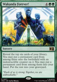 Wakanda Forever! - Marvel Super Heroes Commander Decks