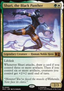Shuri, the Black Panther - Marvel Super Heroes Commander Decks