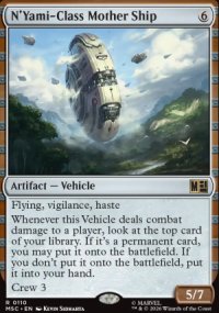 N'Yami-Class Mother Ship - Marvel Super Heroes Commander Decks