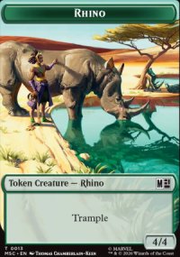 Rhino - Marvel Super Heroes Commander Decks