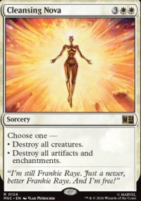 Cleansing Nova - Marvel Super Heroes Commander Decks
