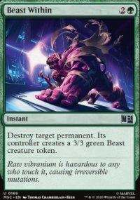 Beast Within - Marvel Super Heroes Commander Decks