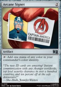 Arcane Signet - Marvel Super Heroes Commander Decks