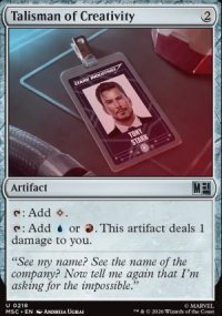 Talisman of Creativity - Marvel Super Heroes Commander Decks
