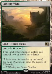 Canopy Vista - Marvel Super Heroes Commander Decks