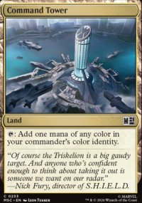 Command Tower - Marvel Super Heroes Commander Decks