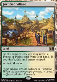 Fortified Village - Marvel Super Heroes Commander Decks