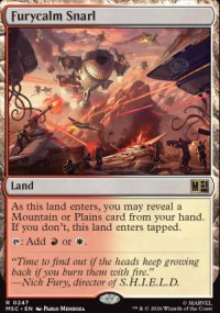 Furycalm Snarl - Marvel Super Heroes Commander Decks