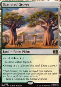 Scattered Groves - Marvel Super Heroes Commander Decks