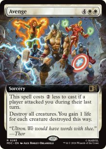 Avenge - Marvel Super Heroes Commander Decks