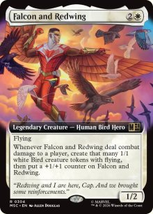 Falcon and Redwing - Marvel Super Heroes Commander Decks