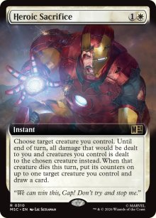 Heroic Sacrifice - Marvel Super Heroes Commander Decks