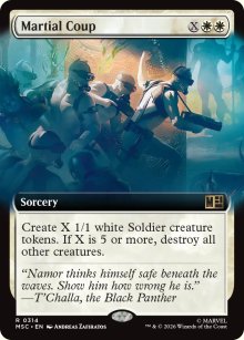 Martial Coup - Marvel Super Heroes Commander Decks