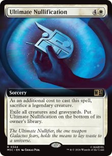 Ultimate Nullification - Marvel Super Heroes Commander Decks