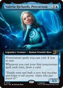 Valeria Richards, Precocious - Marvel Super Heroes Commander Decks