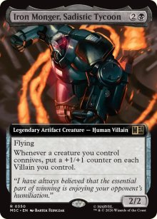 Iron Monger, Sadistic Tycoon - Marvel Super Heroes Commander Decks