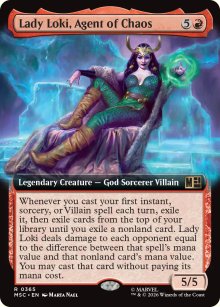 Lady Loki, Agent of Chaos - Marvel Super Heroes Commander Decks