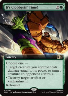 It's Clobberin' Time! - Marvel Super Heroes Commander Decks