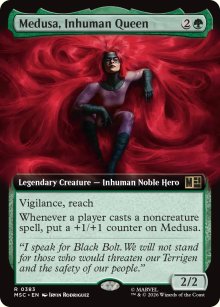 Medusa, Inhuman Queen - Marvel Super Heroes Commander Decks