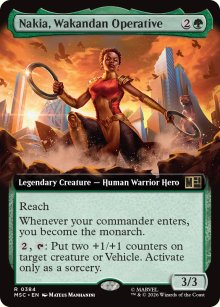 Nakia, Wakandan Operative - Marvel Super Heroes Commander Decks
