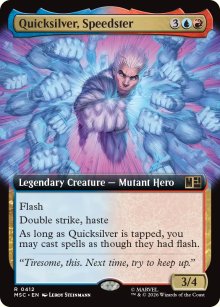 Quicksilver, Speedster - Marvel Super Heroes Commander Decks