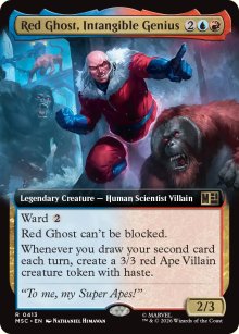 Red Ghost, Intangible Genius - Marvel Super Heroes Commander Decks