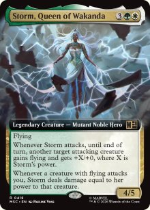 Storm, Queen of Wakanda - Marvel Super Heroes Commander Decks