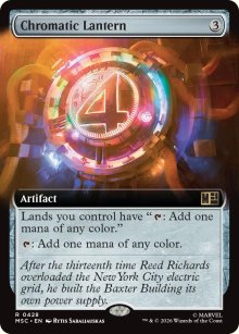 Chromatic Lantern - Marvel Super Heroes Commander Decks