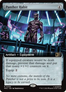Panther Habit - Marvel Super Heroes Commander Decks