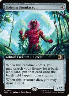 Solemn Simulacrum - Marvel Super Heroes Commander Decks