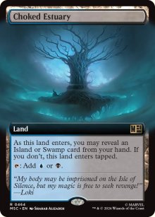 Choked Estuary - Marvel Super Heroes Commander Decks