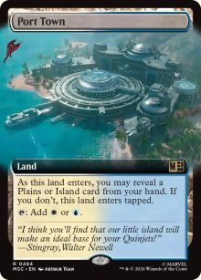 Port Town - Marvel Super Heroes Commander Decks