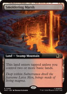 Smoldering Marsh - Marvel Super Heroes Commander Decks