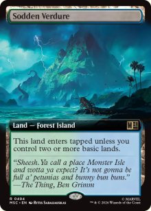 Sodden Verdure - Marvel Super Heroes Commander Decks