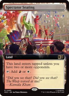 Spectator Seating - Marvel Super Heroes Commander Decks