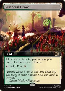 Sunpetal Grove - Marvel Super Heroes Commander Decks