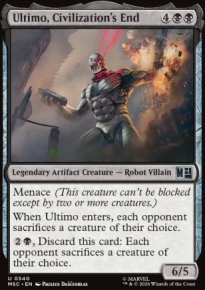 Ultimo, Civilization's End - Marvel Super Heroes Commander Decks
