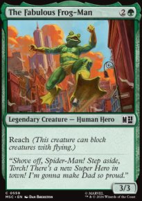 The Fabulous Frog-Man - Marvel Super Heroes Commander Decks