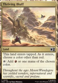 Thriving Bluff - Marvel Super Heroes Commander Decks
