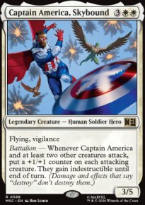Captain America, Skybound - Marvel Super Heroes Commander Decks